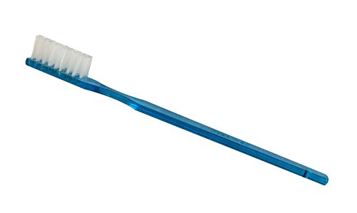 TIGA Med - Cepillo de dientes con pasta integrada (100 unidades), color azul