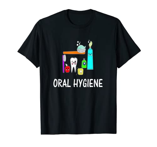 Higienistas Dentales Higiene Bucal Cepillo Dental Pasta Dental Camiseta