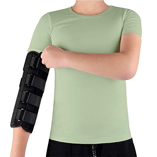 Codera para inmovilizar fracturas, protector para túnel cubital, nervio cubital, lesiones, órtesis de codo para estabilización durante la noche